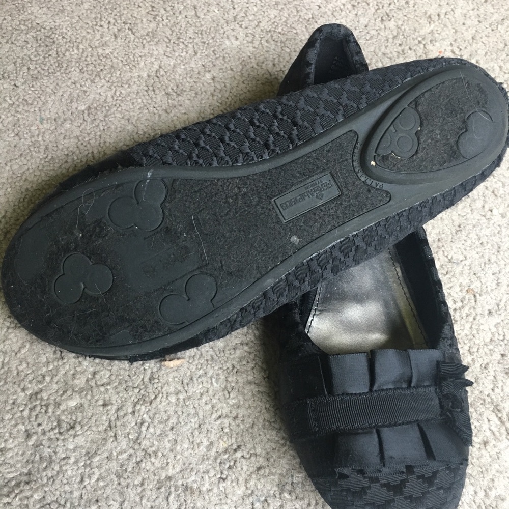 Black ballet flats size 8.5